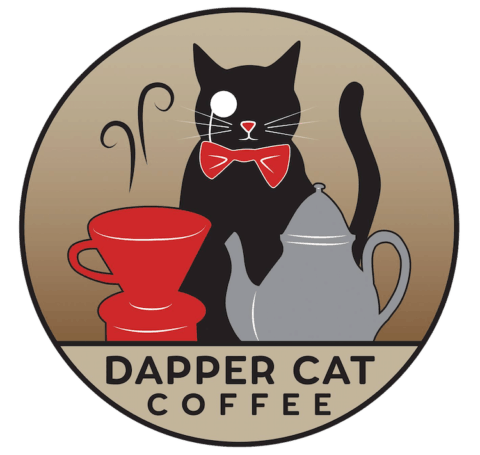 Dapper Cat Coffee logo